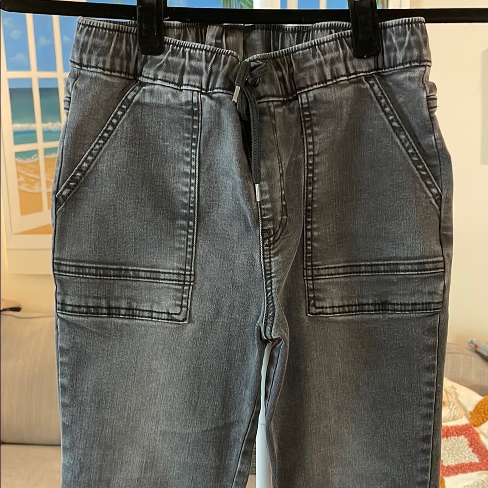 art class Gray Elastic Waist Jeans EUC